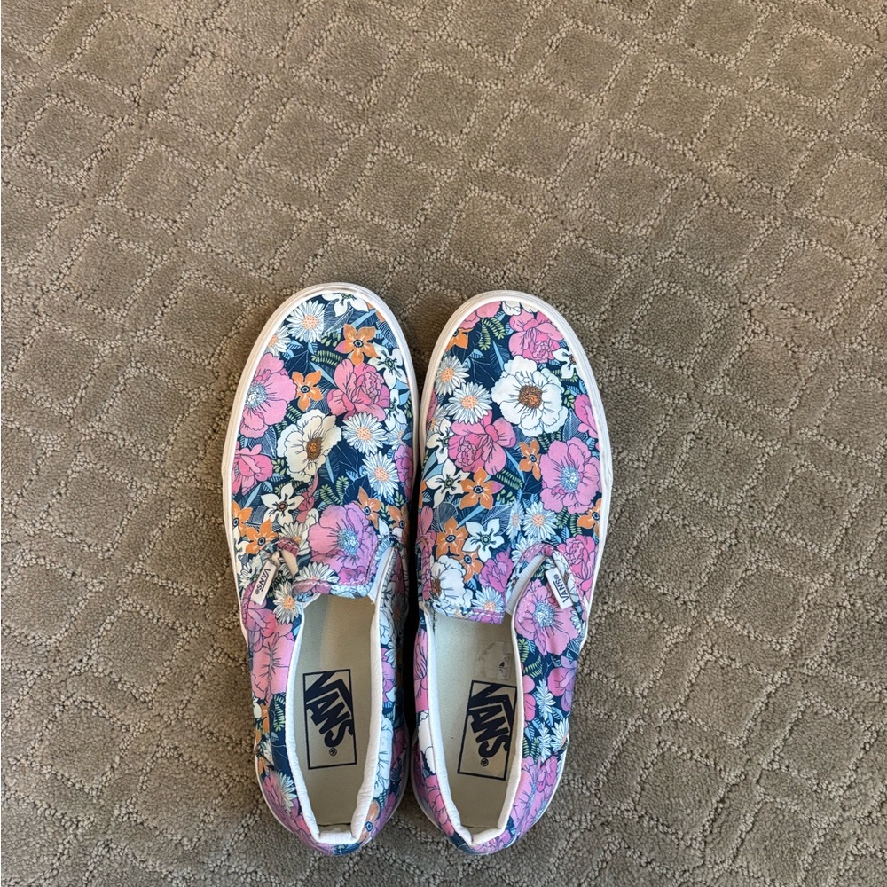 Floral vans